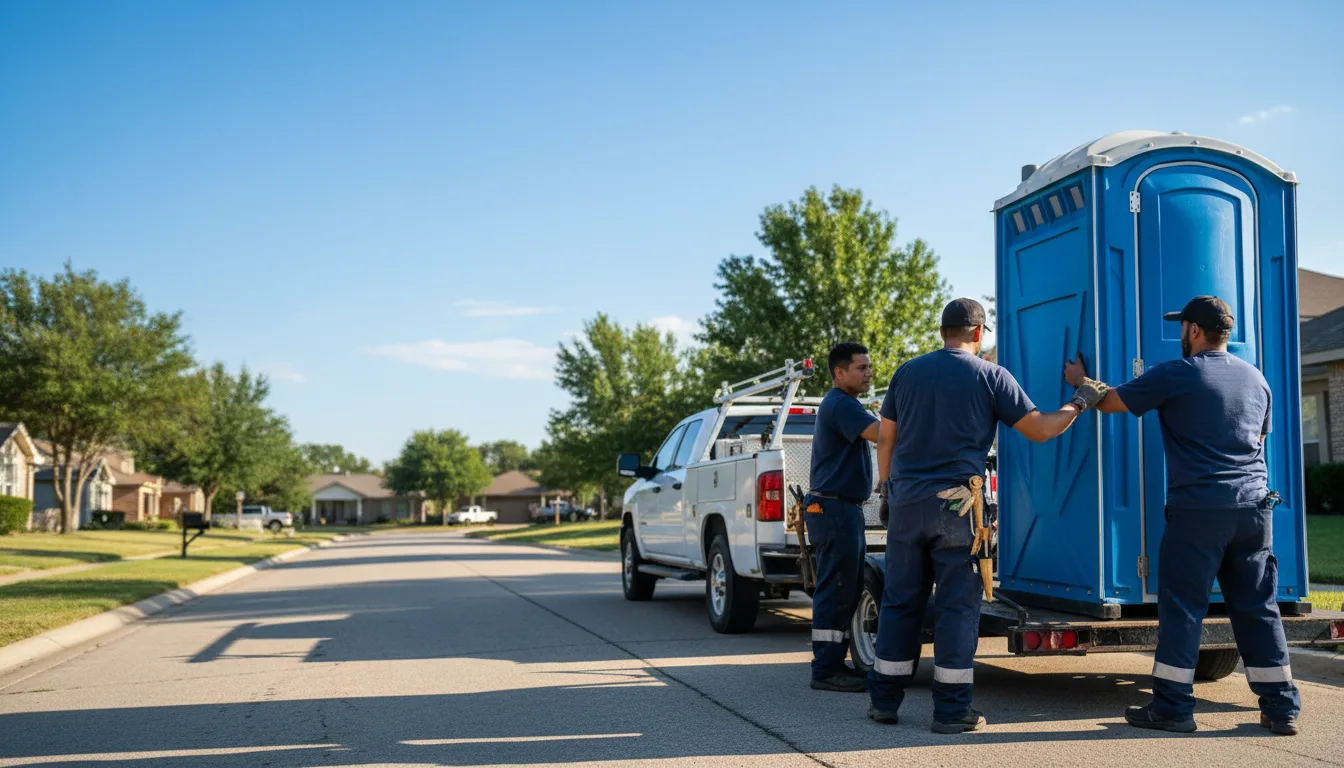 Portable Toilet Rental in West York, IL near me